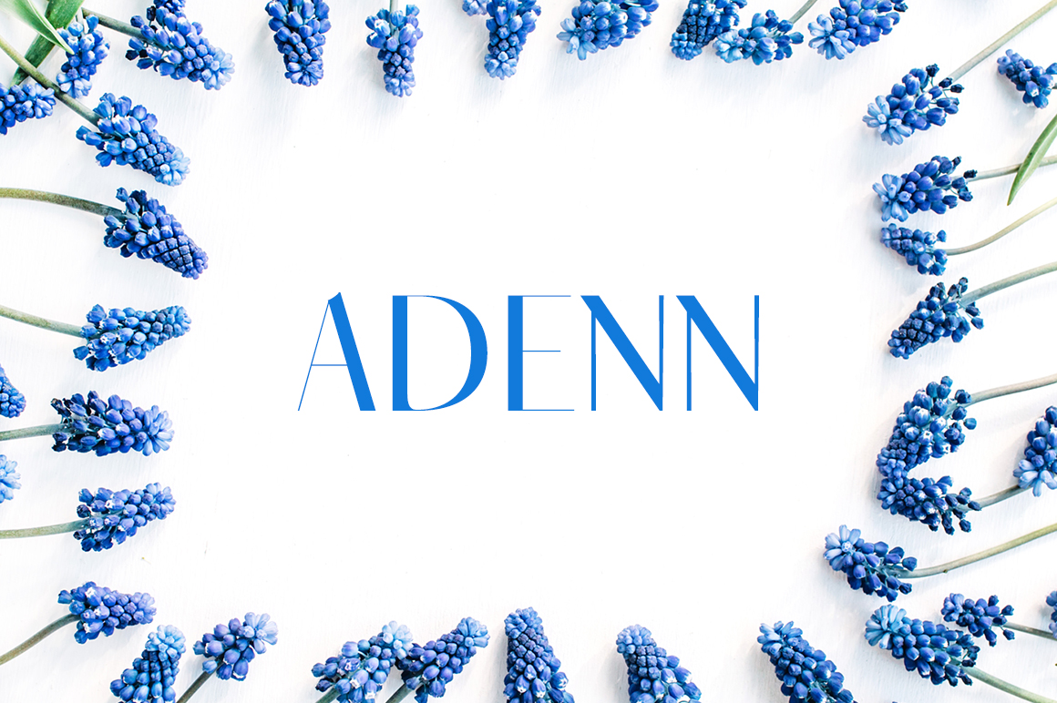 Adenn Typeface: A Minimal Sans Serif for Modern Branding
