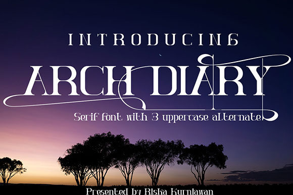 Arch Diary: The Serif Font That Elevates Campaign Visuals
