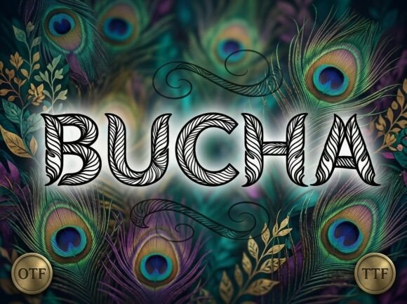 Bucha: A Bold Display Typeface