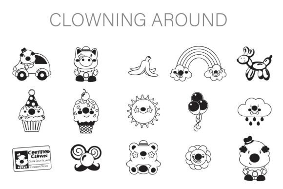 Clowning Around Dingbats: A Playful Typeface for Web Design