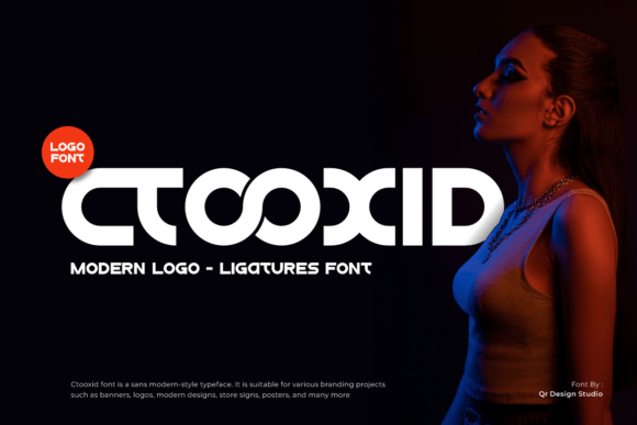Ctooxid: A Bold Sans Serif Typeface for Modern Web Design