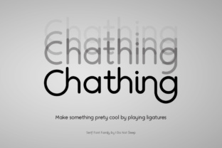 Elevate Web Design with the Chathing Typeface