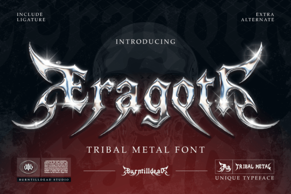 Eragoti: A Bold Blackletter Typeface for Web Design