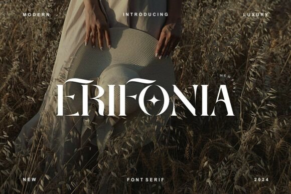 Erifonia: The Bold Serif Font for Handmade Brands