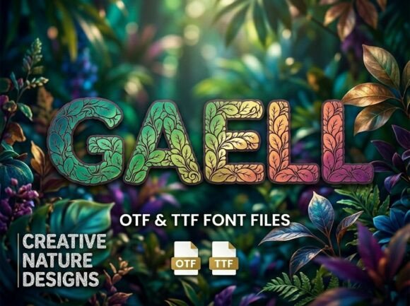 Gaell: The Display Font That Elevates Your Brand Identity