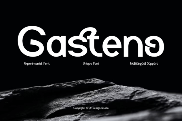 Gasteno Font: Bold & Authentic