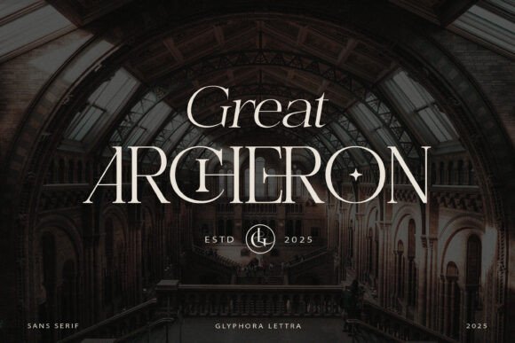 Great Archeon: A Bold Serif for Modern Brand Identity