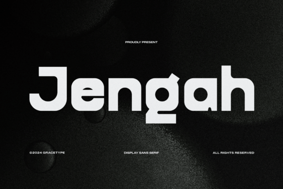 Jengah: Bold Sans Serif for Creative Makers