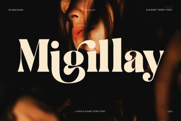 Migillay Font Review: A Bold Serif for Brand Identity