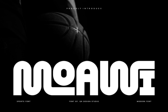 Moawi Font: Bold Display Type for Web Design
