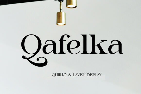 Qafelka: A Distinctive Serif Font for Editorial Design
