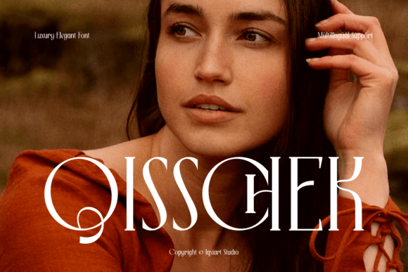 Qisschek: Bold Serif Font for Editorial Design