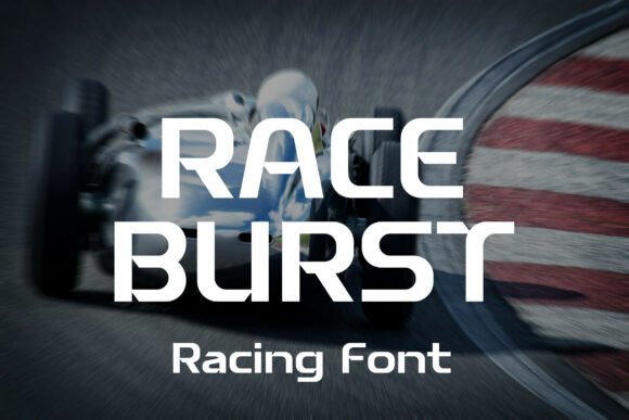 Raceburst: A High-Energy Sans Serif Font for Bold Brands