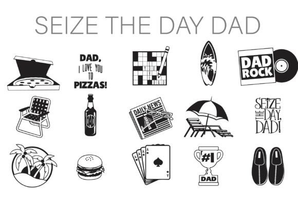 Seize the Day Dad Dingbats Review