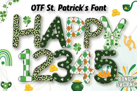 St. Patrick’s Happy Bundle Font