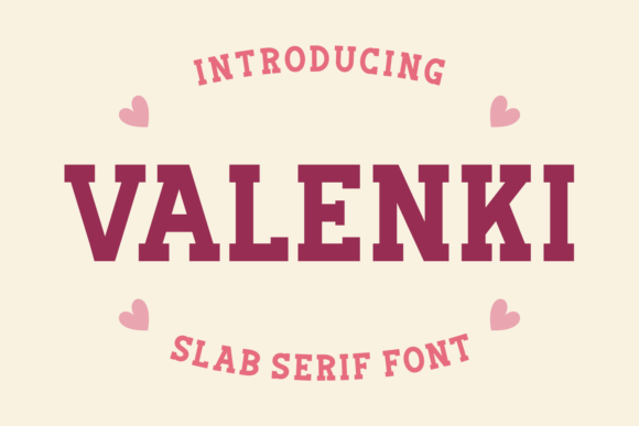 Valenki: The Bold Slab Serif Font for Scroll-Stopping Marketing
